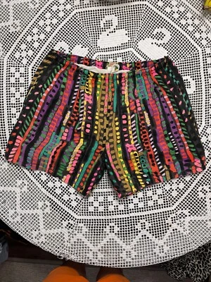 Vintage 1980s Original Jams World Patterned Swim Shorts Mens - Image 1 of 4