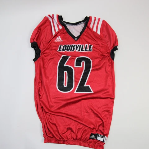 Louisville Cardinals adidas Practice Jersey - Football Men's Red New Cover