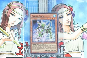 Yugioh Gishki Chain THSF-EN041 1st Edition Super Rare - Picture 1 of 2
