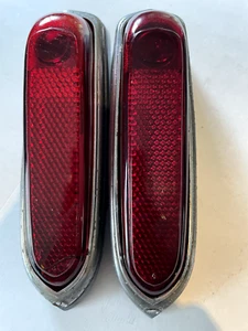 1941-42 Packard 110 & 120 Tail Light pair. Pair number two. - Picture 1 of 11