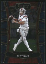 2023 Select Draft Picks Prizms Blue #2 CJ Stroud