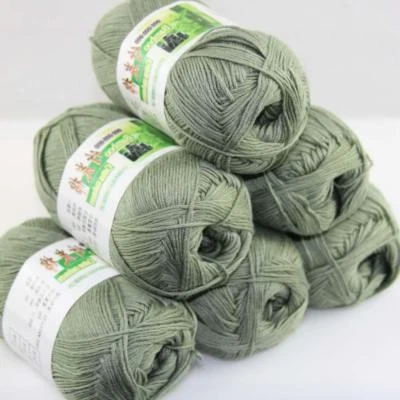 AIP Sale 6 Skeinsx50g Soft Bamboo Cotton Baby Wrap Hand Knitting Crochet Yarn 14 - Image 1 of 4