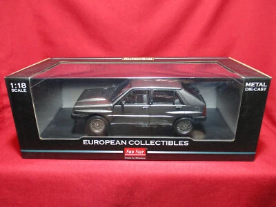 1:18 Scale 1989 Lancia Delta HF Integrale 16V Sun Star Model Car Grey/Grigio - Image 1 of 4