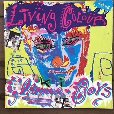 Living Colour Glamour Boys 7" Vinyl EP Gatefold VG+/VG+ Play Tested - Image 1 of 4