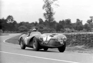 Aston Martin Lagonda Dp115 V-12 At Speed 1954 OLD PHOTO - Bild 1 von 1
