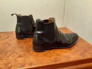 Church's Houston Men's Chelsea Leather Boots. Size 8.5 F. Black. - Picture 1 of 10