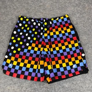Nike Air Jordan Retro 3 AOP Shorts Black Multi Color DD5251-010 Mens Large L - Picture 1 of 15
