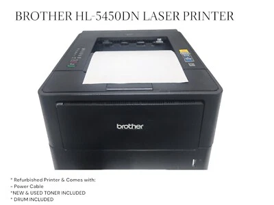 Brother HL‑L5450DN Laser Printer | Monochrome | Duplex | Network | 40 ppm - Image 1 of 4