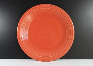 Fiesta Ware Dinner Plate Homer Laughlin 2005 Poppy Orange - Picture 1 of 3