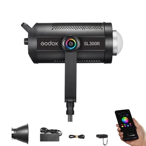 Godox SL300R 310W RGB LED Video Lights CCT 2500K-10000K Studio Light Fill Light - Picture 1 of 12