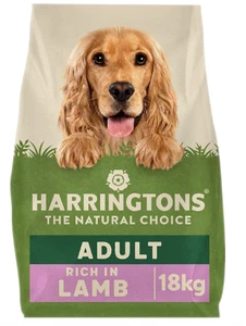 Harringtons Complete Dry Adult Dog Food Lamb & Rice 15 kg Made with All Natural - Picture 1 of 16