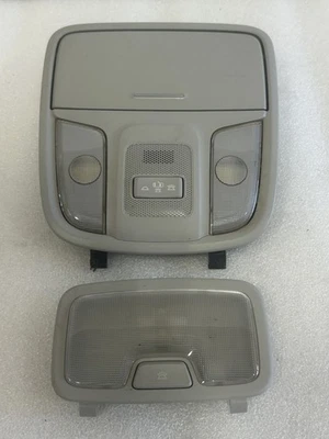 2017 KIA OPTIMA ROOF CONSOLE WITH DOME LIGHT GRAY - Image 1 of 3