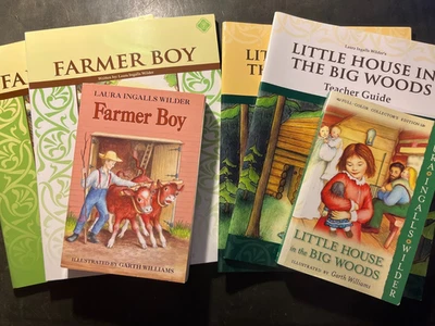 Little House & Farmer: Books,  Student & Teacher Guides, Memoria Press -Lot of 6 - Image 1 of 4