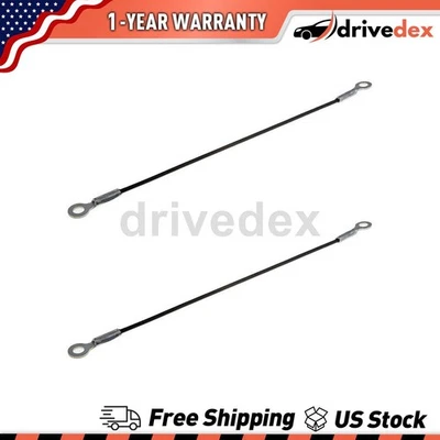 Par de cables de soporte para puerta trasera Dorman - AYUDA para Chevrolet C10 Suburban 1981 1982 Foto 1 de 3