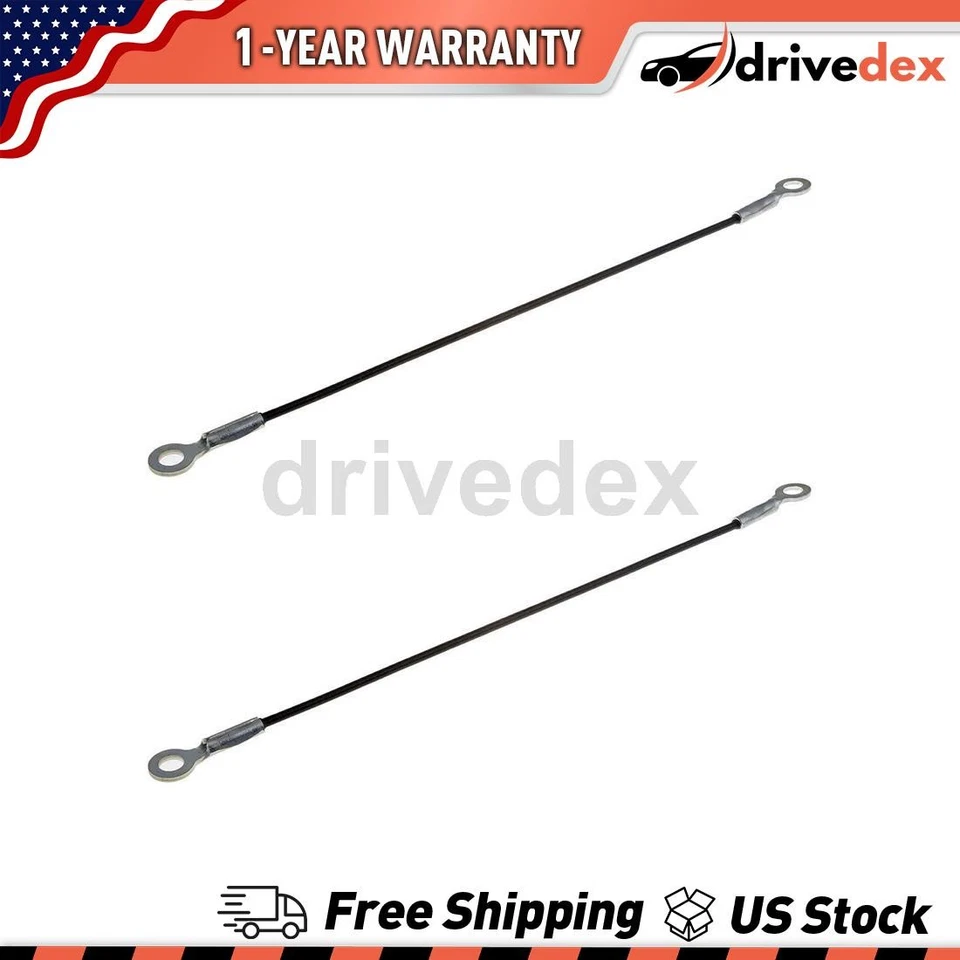 Par de cables de soporte para puerta trasera Dorman - AYUDA para Chevrolet C10 Suburban 1981 1982 Foto 1 de 3