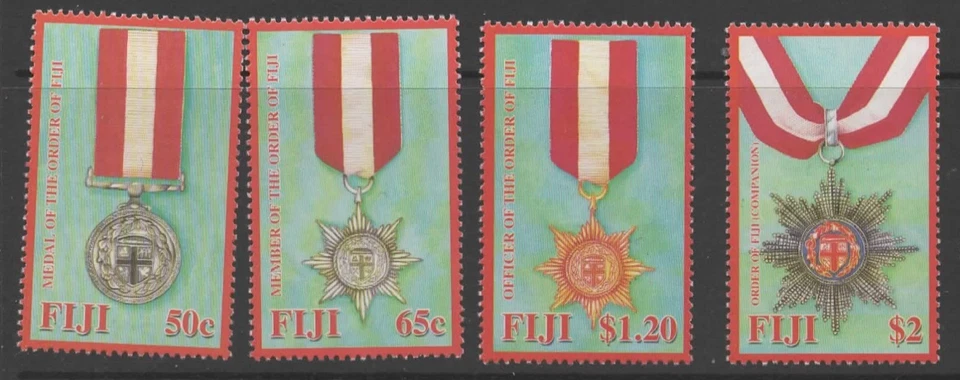 FIJI SG1385/92 2008 LA ORDEN DE FIJI MNH Foto 1 de 1