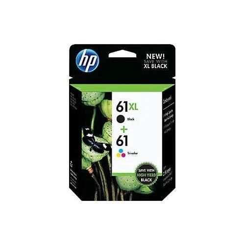 HP CZ138FN#140 61XL/61 High Yield Black and Standard Tricolor Combo Pack - Image 1 of 4