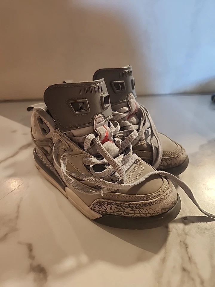 Zapatillas Nike Jordan Spizike GS 317700-014 2017 OG Wolf Gris Talla 11C (usadas) Foto 1 de 4