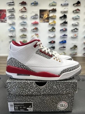尺码 10 - Jordan 3 Retro Mid Cardinal 红色 — 第 1/4 张图片