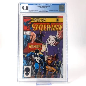 Web of Spider-Man (1984) #29 | CGC 9.8 | 1987, Marvel | Mislabelled as #24 - Bild 1 von 2