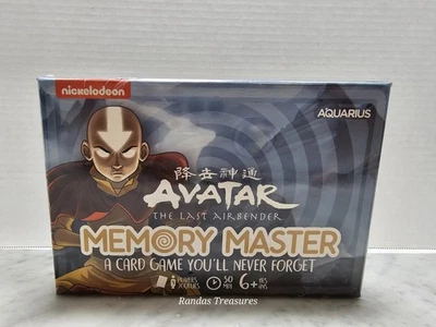 Avatar The Last Airbender Memory Master Card Game - Nickelodeon SEALED - Image 1 of 2