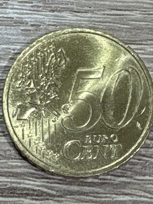 Moeda de 50 euros não circulada - Imagem 1 de 4
