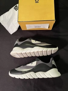 AUTÉNTICAS ZAPATILLAS FENDI ALTURA SUELA GRUESA ZAPATOS FF 10 ES UN HOMBRE TALLA 44 US 11 - Imagen 1 de 24