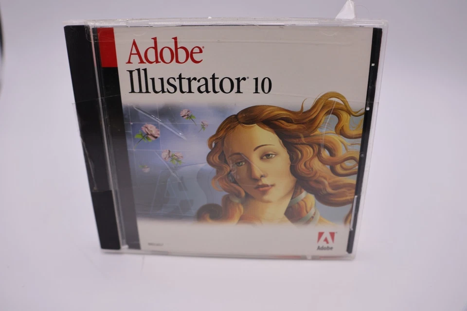 Adobe Illustrator 10 Mac With Serial Number CD Vintage with Serial Number- Duts - Image 1 of 4