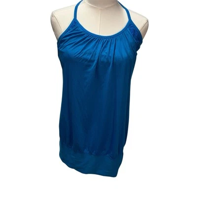 Camiseta sin mangas Lululemon No Limits para mujer 6 cachemira aciano W1575S deporte activo Foto 1 de 4