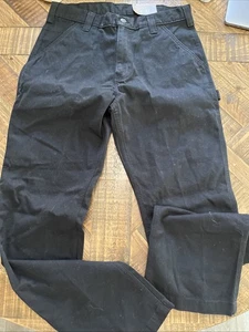 Carhartt Washed Twill Dungaree, Black, 32 X 32, Brand New w/ Tags - Picture 1 of 5