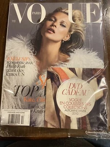Vogue Paris French Fashion Magazine Kate Moss Claudia Schiffer Yasmin Oct 2009 - Imagen 1 de 2