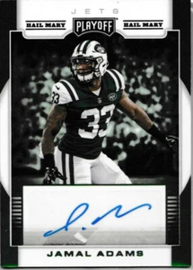 Jamal Adams 2017 Panini Playoff Hail Mary autógrafo automático novato radiocontrol aviones Seahawks - Imagen 1 de 1