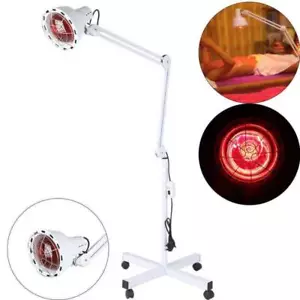 Floor Stand Infrared Therapy Heat Lamp Health Pain Relief Physiotherapy 275W uk - Picture 1 of 11