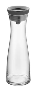 WMF Basic Karaffe Wasserkaraffe Glaskaraffe mit Sieb Edelstahl Glas 1,0 Liter - Bild 1 von 4