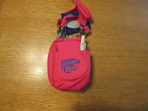 Kansas State Wildcats Charm 14 Fashion Cell Phone Purse Shoulder Strap College Cover