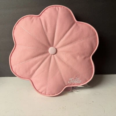 Justice PINK FLOWER Throw Pillow Pink - Image 1 of 4