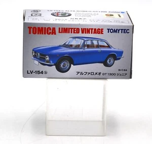 Tomica " Alfa Romeo Gt 1300 Junior LV - 154 Limited Vintage " TOMYTEC 1/64 - Picture 1 of 4