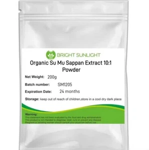 Natural Organic Su Mu Sappan Extract 10:1 Powder 200g - Picture 1 of 2