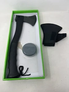 Schrade Survival Axe Black Handle 3Cr13 Stainless Steel Head With Sheath SCAXE2L - Picture 1 of 4