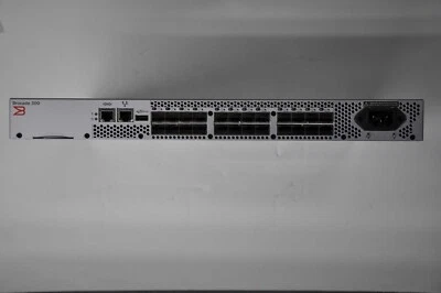 BROCADE 24-PORT FIBRE CHANNEL SWITCH BR-310-0008 - Image 1 of 3