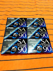 6X Tdk Sa 90 - Super Avilyn - Cassette Tapes Blank New Sealed - Superchrome 1992