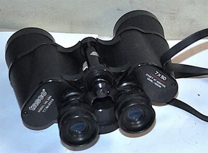 TASCO MODEL 306 FULLY COATED 7X50 BINOCULARS FIELD 124m@1000m Surplus - Picture 1 of 3