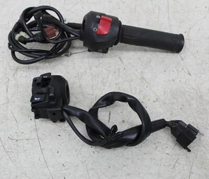11-13 HONDA CBR250R LEFT RIGHT CONTROL SWITCH SWITCHES ON OFF TURN SIGNAL - Picture 1 of 15