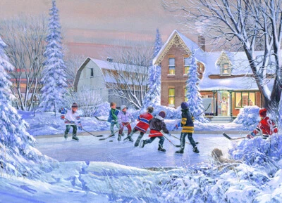 Eurographics The Original Six 1000 Piece Jigsaw Puzzle - Image 1 of 3