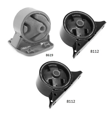 3 PCS Motor & Trans Mount FOR 1995-1996 Mitsubishi Mirage 1.8L - Automaic Trans - Image 1 of 3