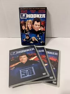 T.J. Hooker - The Complete First and Second Seasons (DVD, 2005, 6-Disc Set) - Imagen 1 de 8