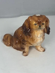 Adorable Vintage Pekingnese Dog Figurine - Ucagco - Picture 1 of 10
