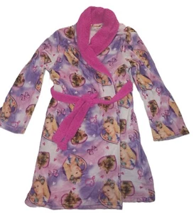 Nickelodeon JoJo Siwa Girl's Pink Fleece Robe Plush Belted Sleepwear Size L W001 - Picture 1 of 5