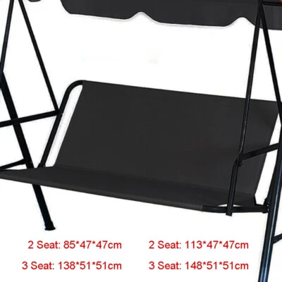 Replacement Part For Swing Seat Cover Garden Swinging Bench/Hammock 2/3 Seaters