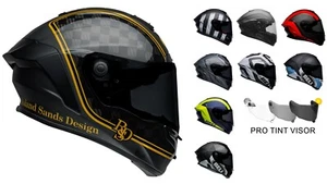 Bell 2025 RACE STAR Flex DLX with PROTINT Self Tinting Visor Motorbike Helmet - Picture 1 of 31